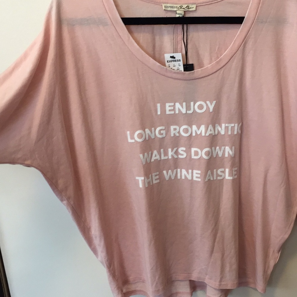 NWT Express pink and white shirt!! - Picture 3 of 6